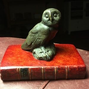 Vintage Owl Book end